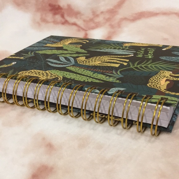 Leopard Palm Jungle Journal Notebook NWT lined - Picture 7 of 13